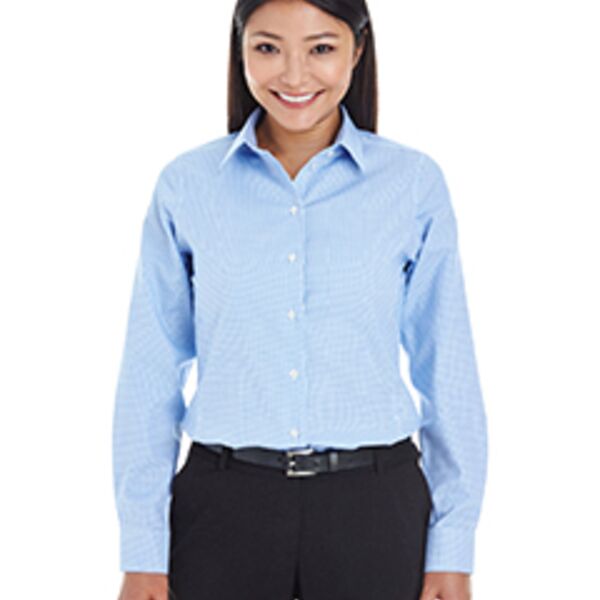 Ladies' Crown Collection® Royal Dobby Woven Shirt Thumbnail