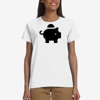 Ladies' Ultra Cotton® 6 oz. T-Shirt Thumbnail